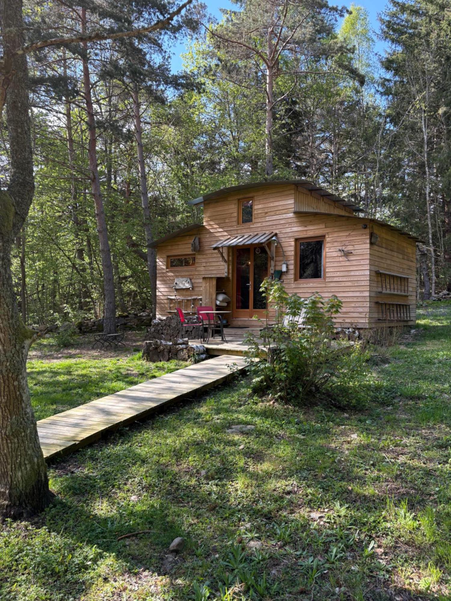 Chalet Cricri Domaine De La Mamounette Champclause Exterior foto